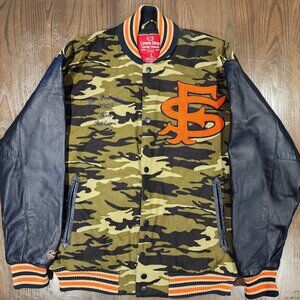 Vintage Authentic San Francisco Giants Seals Jacket LARGE